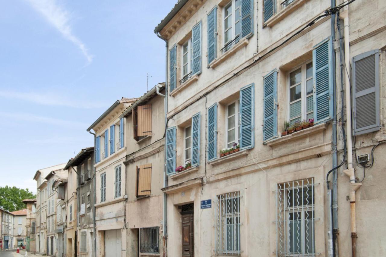 Charming And Large Duplex Flat With Beautiful Terrace In Avignon Lägenhet Exteriör bild